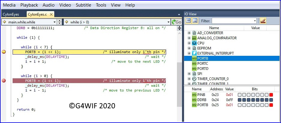 Debug in Atmel Studio